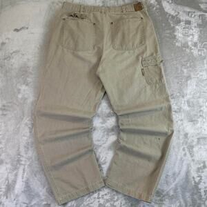 Columbia Hiking Pants 36x32 Khaki Outdoor Utility Workwear Mens
